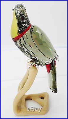 Swarovski Crystal Toucan Figurine With Box & Certificate A21