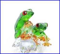 crystal frogs swarovski