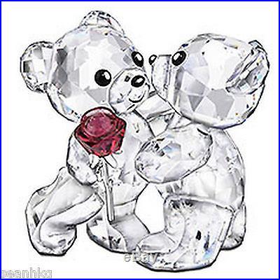 1077419 A Rose For You Kris Bears Swarovski crystal love gift (MIB)
