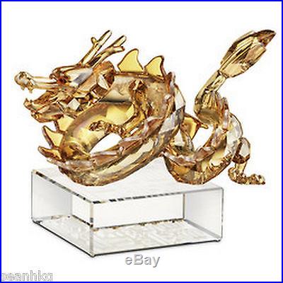 1080295 Golden Dragon 2012 Lt. Ed. New Swarovski Crystal Figurine? (BNIB)