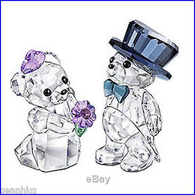 1096736 Kris Bear You and I, Love Teddy Wedding Gift Swarovski Crystal Figurine