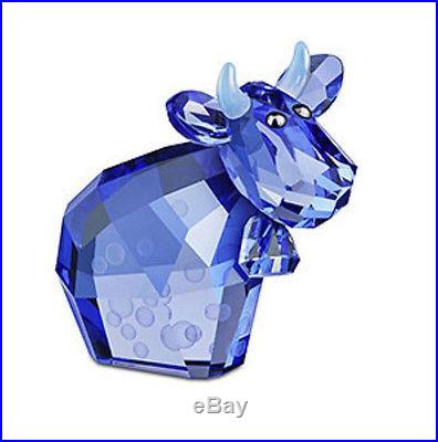 1121763 Bubble Mo, Limited Online Edition 2012 Cow Scuba Blue Crystal Swarovski