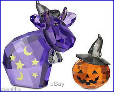 1139968 Magic Mo, Halloween Christmas Violet Crystal Cow Bull Swarovski MIB