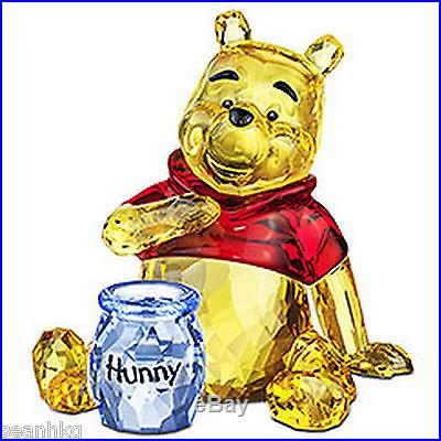 1142889 Disney Winnie the Pooh Bear Crystal Figurine Swarovski? NEW