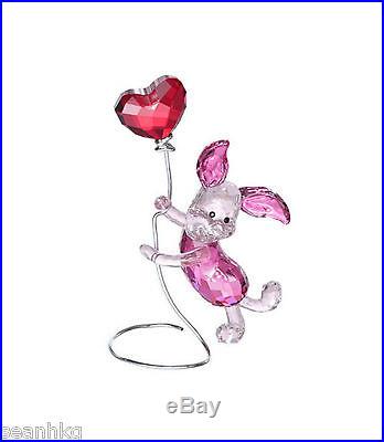 1142890 Piglet Disney Pig Heart Rose Color Crystal Swarovski? MIB