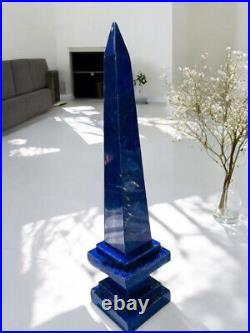 12 Lapis Lazuli Obelisk Unique Sculpture for Modern Home & Hotel Decoration 12 Lapis Lazuli Obelisk Unique Sculpture for Modern Home & Hotel Decoration