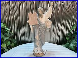 16 1/4 Lladro Of Moses And The Ten Commandments Porcelain Figurine #5170