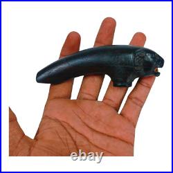 1900's Old Vintage Antique Horn Tiger Shape Stick Handle, Collectible 1900's Old Vintage Antique Horn Tiger Shape Stick Handle, Collectible