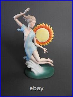 1970s Laszlo Ispanky Dawn Porcelain Statue Limited Edition 291 of 300 USA