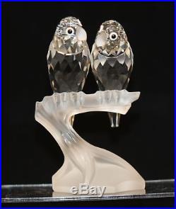 1987 Swarovski Crystal First Annual SCS Lovebirds Togetherness DO1X861 013 560