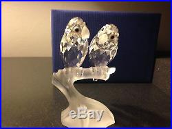 1987 Swarovski Crystal Lovebirds Togetherness No Origanal Box