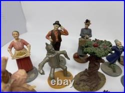 1988 MGM Wizard of Oz Franklin Mint Set Of 20 Figures Complete Set READ 1988 MGM Wizard of Oz Franklin Mint Set Of 20 Figures Complete Set READ