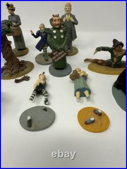 1988 MGM Wizard of Oz Franklin Mint Set Of 20 Figures Complete Set READ 1988 MGM Wizard of Oz Franklin Mint Set Of 20 Figures Complete Set READ