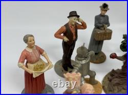 1988 MGM Wizard of Oz Franklin Mint Set Of 20 Figures Complete Set READ 1988 MGM Wizard of Oz Franklin Mint Set Of 20 Figures Complete Set READ