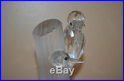 1988 Swarovski Crystal SCS 1988 Woodpeckers From Caring is Sharing DO1X881