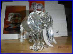 1993 Swarovski Crystal Annual'ELEPHANT' Signed by ARTIST Boxes & COA MINT