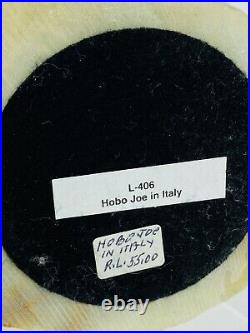 1994 Ron Lee Hobo Joe In Italy Sculpture Venice Gondola Signed 8 Clown On Boat