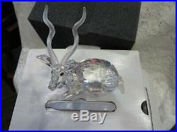 1994 Swarovski Crystal Annual Figurine KUDU african animal With Box