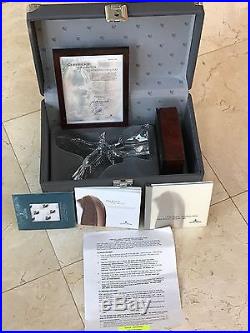 1995 Swarovski Silver Crystal Eagle Limited Edition