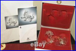1997 Swarovski Crystal SCS Annual Fabulous Creatures The Dragon D01X971 Mint Box