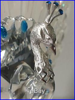 1998 SWAROVSKI THE PEACOCK Limited Edition 10,000 Pieces Worldwide