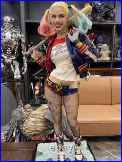 1/3 Scale Female Joker Harley Quinn Model Pre-order CUSTOM-MADE Rooted Hair
