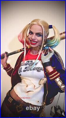 1/3 Scale Female Joker Harley Quinn Model Pre-order CUSTOM-MADE Rooted Hair
