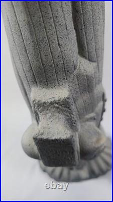 2000 Niles the Butler Universal Statue #454 17 Concrete Statue Drink Holder