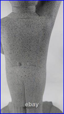 2000 Niles the Butler Universal Statue #454 17 Concrete Statue Drink Holder
