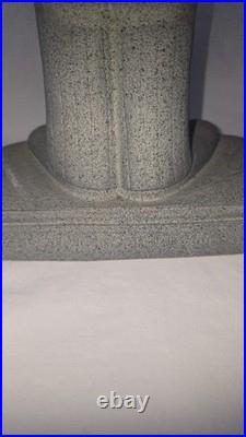 2000 Niles the Butler Universal Statue #454 17 Concrete Statue Drink Holder
