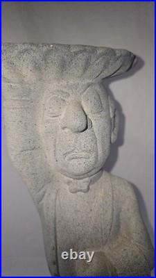 2000 Niles the Butler Universal Statue #454 17 Concrete Statue Drink Holder