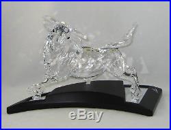 2004 Swarovski Limited Edition BULL Mint In Box withBase & COA