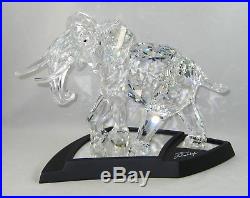 2006 Swarovski Limited Edition ELEPHANT Mint In Box withBase & COA
