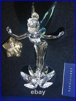 2008 Swarovski Crystal Disney's Tinker Bell Figurine Limited Edition 0905780