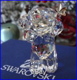 2009 Nib Swarovski Annual Kris The Christmas Bear Holding Stars #1006048
