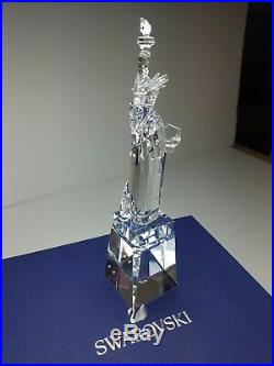 200$ NEW 2020 box STATUE OF LIBERTY NEW YORK Swarovski Crystal Figurine 5428011