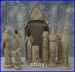 2019 NIB Signed # by Jim Shore A Time For Joy Nativity Set 10pc 20 Limited Ed