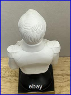 2-Beautiful Detailed Vintage Napoleon Bonaparte Bisque Porcelain Bust Figures 2-Beautiful Detailed Vintage Napoleon Bonaparte Bisque Porcelain Bust Figures