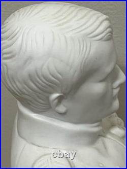 2-Beautiful Detailed Vintage Napoleon Bonaparte Bisque Porcelain Bust Figures 2-Beautiful Detailed Vintage Napoleon Bonaparte Bisque Porcelain Bust Figures