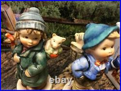 2 Hummels Lucky Friend 2235 And Home From Market(mib) 198