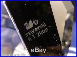 2-PC SWAROVSKI CRYSTAL 2008 ENDANGERED WILDLIFE MOHTER & BABY PANDAS SCS (HK449)