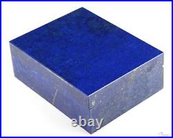 3.2 Lapis Lazuli Carved Crystal Jewelry Box, Crystal Healing