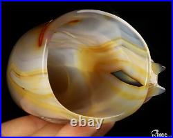 3.5 Premium Brazilian Agate Hand Carved Crystal Cup with Horse, Crystal Healing 3.5 Premium Brazilian Agate Hand Carved Crystal Cup with Horse, Crystal Healing
