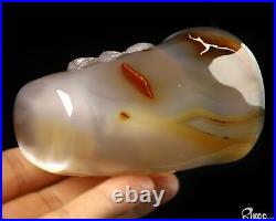 3.5 Premium Brazilian Agate Hand Carved Crystal Cup with Horse, Crystal Healing 3.5 Premium Brazilian Agate Hand Carved Crystal Cup with Horse, Crystal Healing