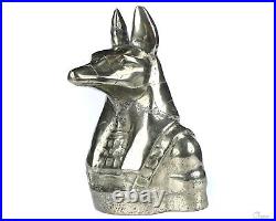 3.8 Pyrite Hand Carved Crystal Dog Sculpture, Crystal Healing