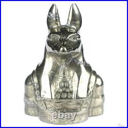 3.8 Pyrite Hand Carved Crystal Dog Sculpture, Crystal Healing