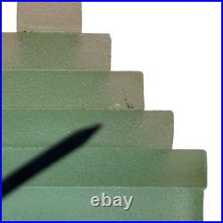 (3) Mary Kay Simoni Stacked Glass House Art Sculpture Paperweight 1992 READ (3) Mary Kay Simoni Stacked Glass House Art Sculpture Paperweight 1992 READ