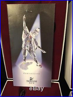 3 Pc Swarovski Crystal Figurine 1999,2000,2001 SCS Masquerade Pierrot NIB