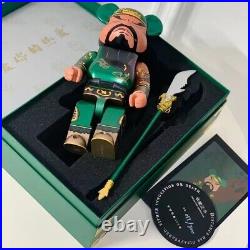 400%Bearbrick Saint GOD OF WAR Guan Yu(Lord Guan)contain Ensure safety Art Gift