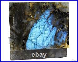 4.2 Labradorite Hand Carved Crystal Jewelry Box, Crystal Healing